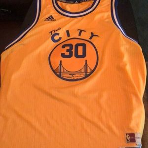 The city golden state warriors jersey